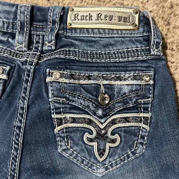 Rock Revival bootcut jean sz 26 - Picture 4 of 9